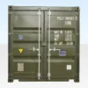 10Ft X 8Ft Shipping Container (One Trip) - Green - Image 2