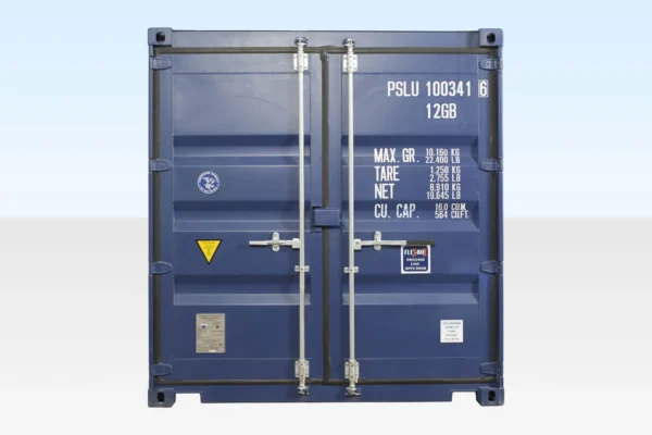 10Ft X 8Ft Shipping Container (One trip) - Blue - Image 2
