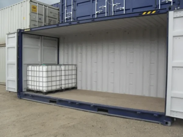 20Ft High Cube Container(9′ 6″ High) Suitable For IBC Storage