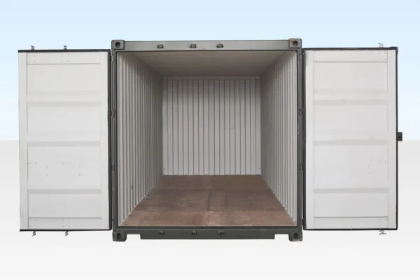 20Ft Shipping Container (One Trip) - Dark Green - Image 4
