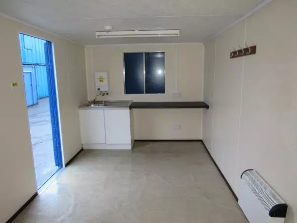 20ft x 7ft 6in Steel Mobile Anti-Vandal Office