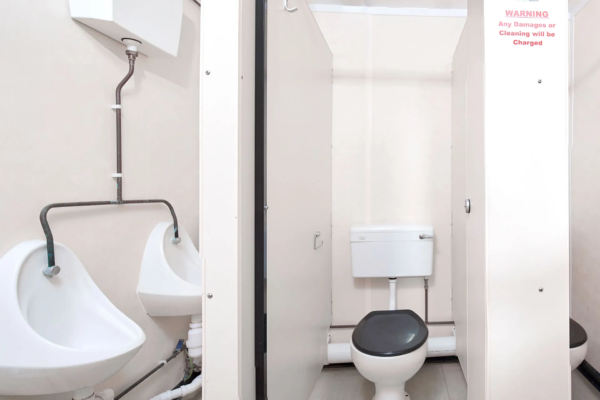 2+1 Steel Toilet Cabin 12Ft x 9Ft - Image 3