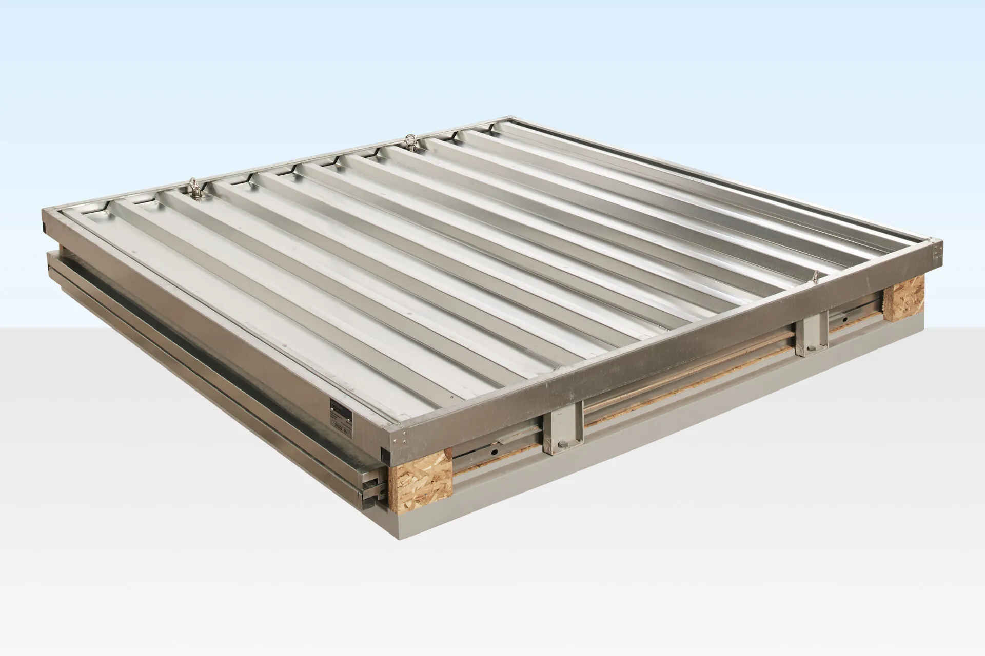 (2m) Flat Pack Metal Store