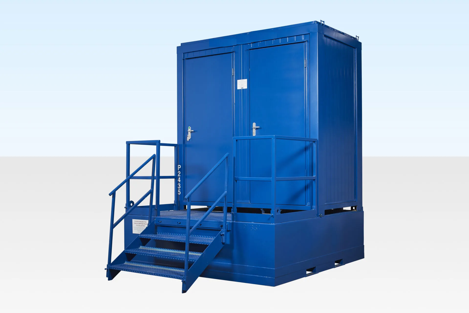 Double Mains Toilet Waste Tank